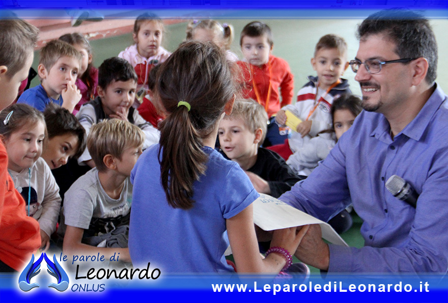 Gruppo “Le Parole di Leonardo ONLUS” a Handimatica 2014